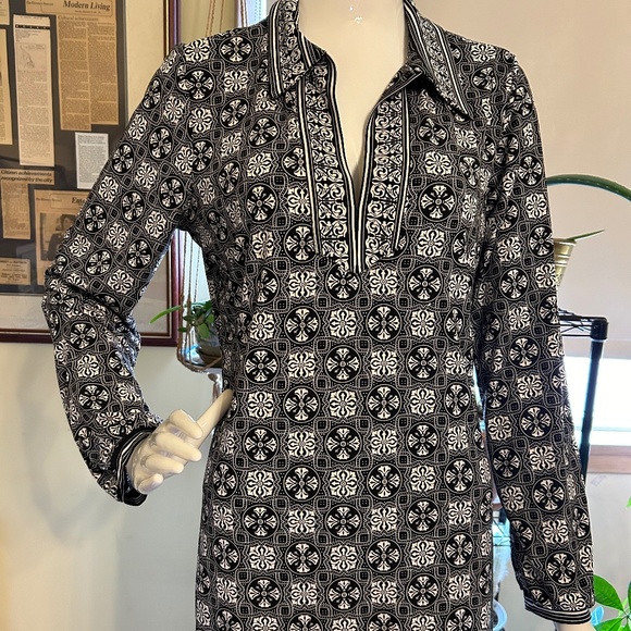 Max Studio Black & White dress - Picture 6 of 9